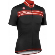           Tricou ciclism Castelli PROLOGO 3 - Negru/Roșu L